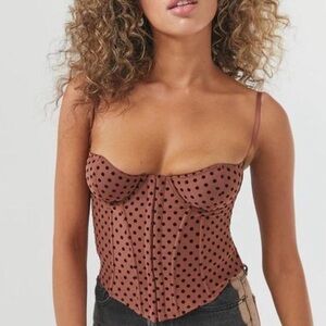 Urban Outfitters - Copper Brown Corset
